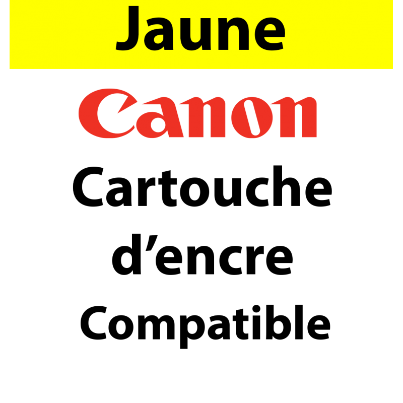 040 Y - 0454C001 - Toner jaune Maptrotter compatible Canon - 5 400 pages 