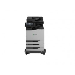 Lexmark - CX825dte - Multifonctions (impression, copie, scan, fax) laser couleur, A4, Chargeur de documents DSPF, recto verso en