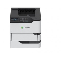 Lexmark - MS822de Imprimante, laser, noir et blanc, A4, recto verso, réseau, 52 ppm 