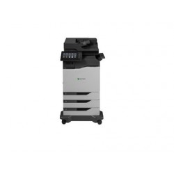 Lexmark Color Laser CX825dtfe Multifonctions (impression, copie, scan, fax) laser couleur, A4, Chargeur de documents DSPF, recto