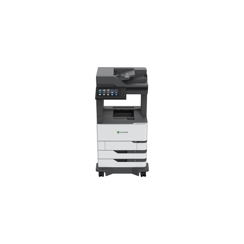 Lexmark - XM7370 - Multifonctions (impression, copie, scan, fax) laser, noir et blanc, A4, Chargeur de documents DSPF, recto ver
