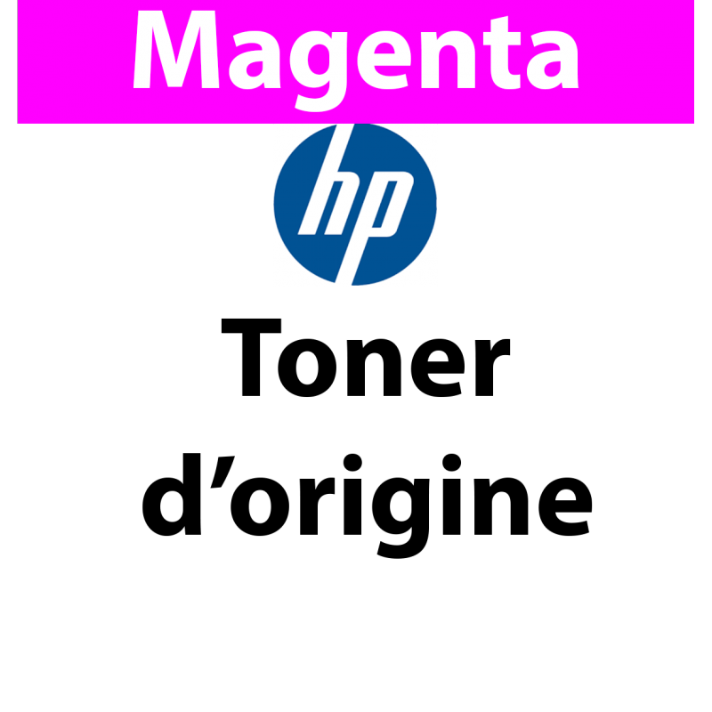 HP - 415X - W2033XC - Toner Magenta, produit d'origine, 6 000 pages 