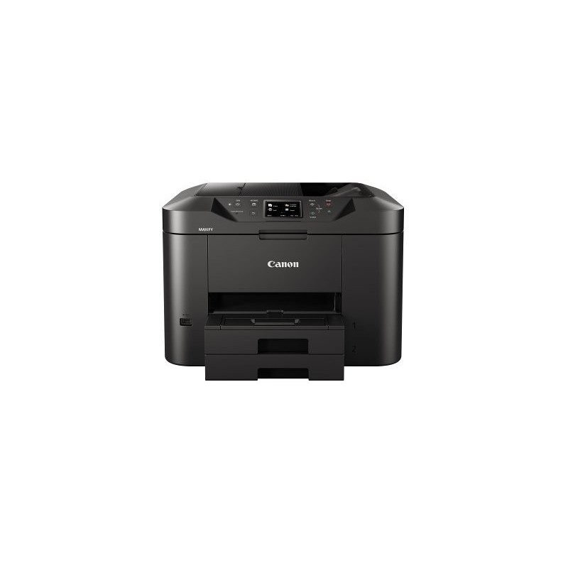 Canon - MAXIFY MB2750 Multifonctions (impression, copie, scan, fax) jet d’encre couleur, A4, Chargeur de documents ADF, recto ve