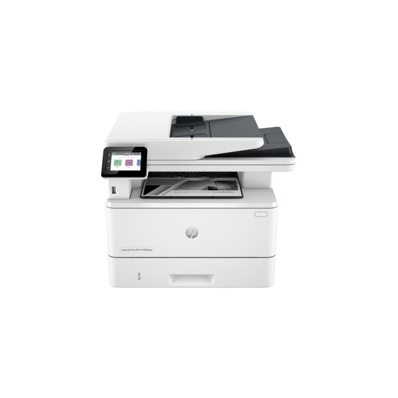 HP LaserJet Pro MFP 4102dw Multifonctions (impression, copie, scan, fax) laser, noir et blanc, A4, Chargeur de documents DSPF, r