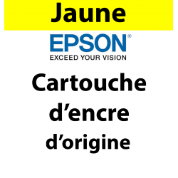 Epson - 603 - C13T03U44010 - Cartouche d'encre jaune, produit d'origine 