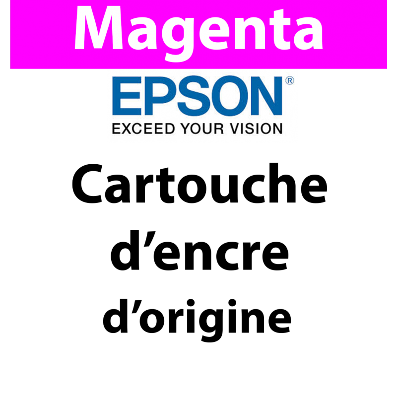 Epson - 405 - C13T05G34010 - Cartouche d'encre magenta, produit d'origine, 300 pages 