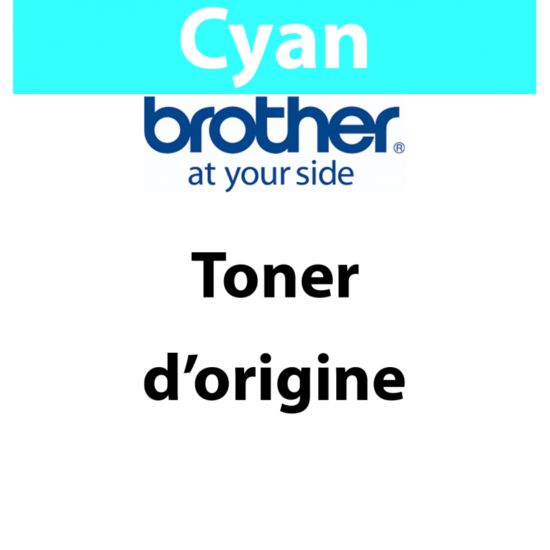 Brother - TN248C - Toner Cyan, produit d'origine, 1 000 Pages 