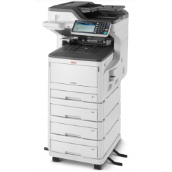OKI - MC883DNV Multifonction, impression, copie, scan, fax, laser, couelur, A3, Recto verso en impression, copie, scan, Chargeur