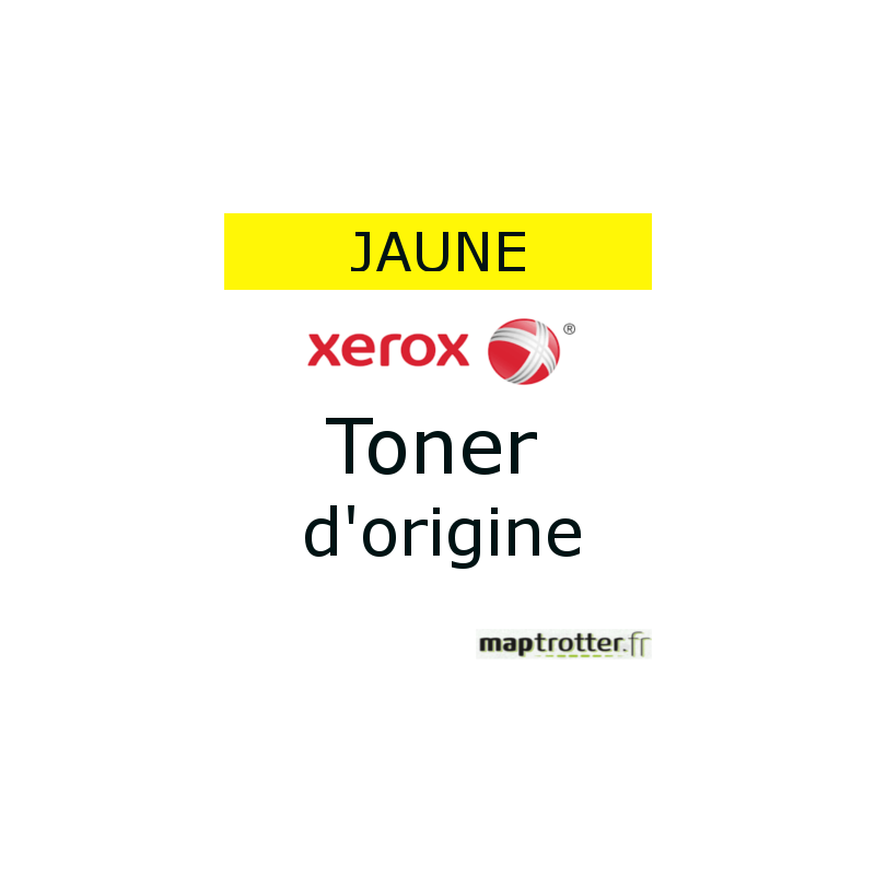 Xerox - 106R03762 - Toner jaune - produit d'origine - 3 300 pages Xerox - 106R03762 - Toner jaune - produit d'origine - 3 300 pages