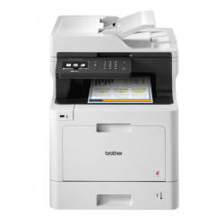 Brother - MFC-L8690CDW - Multifonctions (Impression - copie - scan - fax) laser couleur - A4 - chargeur de document DSPF - recto