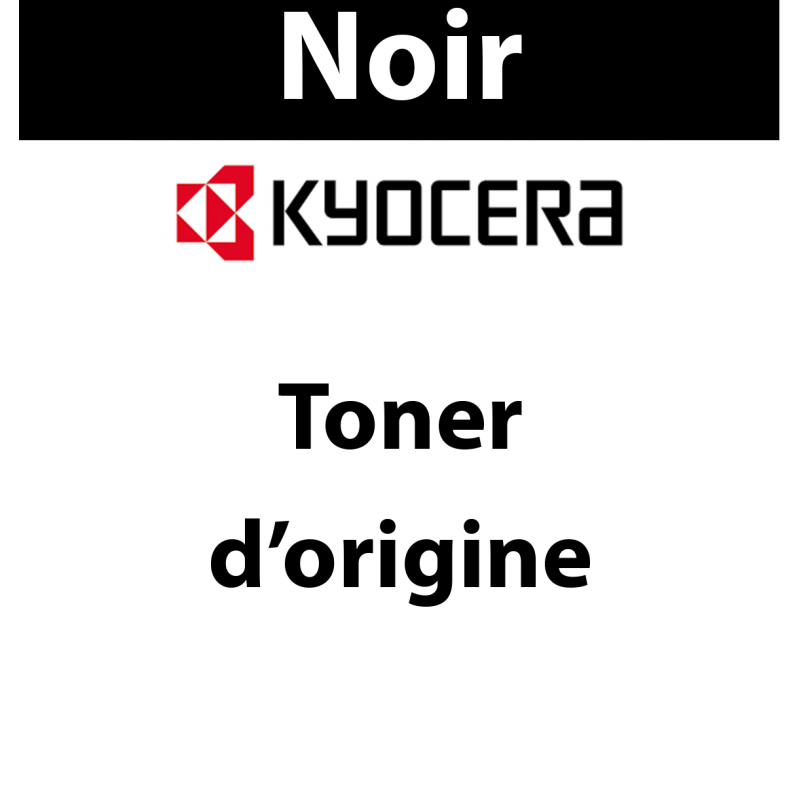 Kyocera - TK-5415K - Toner Origine Noir - 20 000 pages 