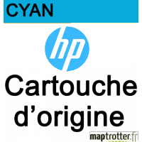 HP - 953XL - Cartouche d'encre cyan - 1 600 pages - F6U16AE
