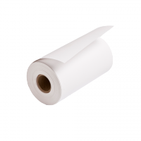 Brother - RD-S07E5 - Etiquettes - noir sur blanc - Rouleau sur papier continu (58 mm x  86 m) (boîte de 12 rouleaux) non-adhésif