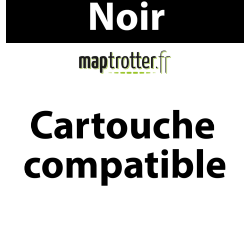 LC-1000BK - Cartouche d'encre noire Maptrotter compatible Brother - 500 pages
