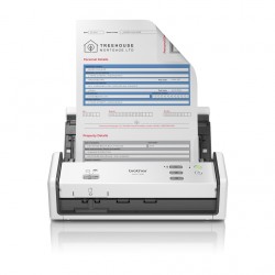 Brother - ADS1300UN1 - ADS-1300 Scanner de documents compact, recto-verso, 30 pm/-60 ipm, chargeur ADF 20 f.