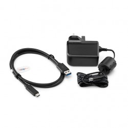 Brother - LK1001CEU - Adaptateur secteur avec connecteur en barillet, C?e USB (Type-C - Type-A): LK-1001CUK, LK-1001CEU