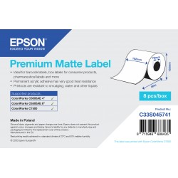 Epson - C33S045741 - PREMIUM MATTE LABEL CONTINUOUS     