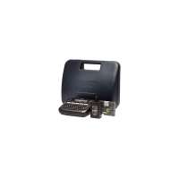 Brother - PT-D210VP - Etiqueteuse - portable, Clavier AZERTY, Rubans TZe jusqu'à 12mm, Coupe manuelle, Mode déco. Mallette de transport et adaptateur inclus.