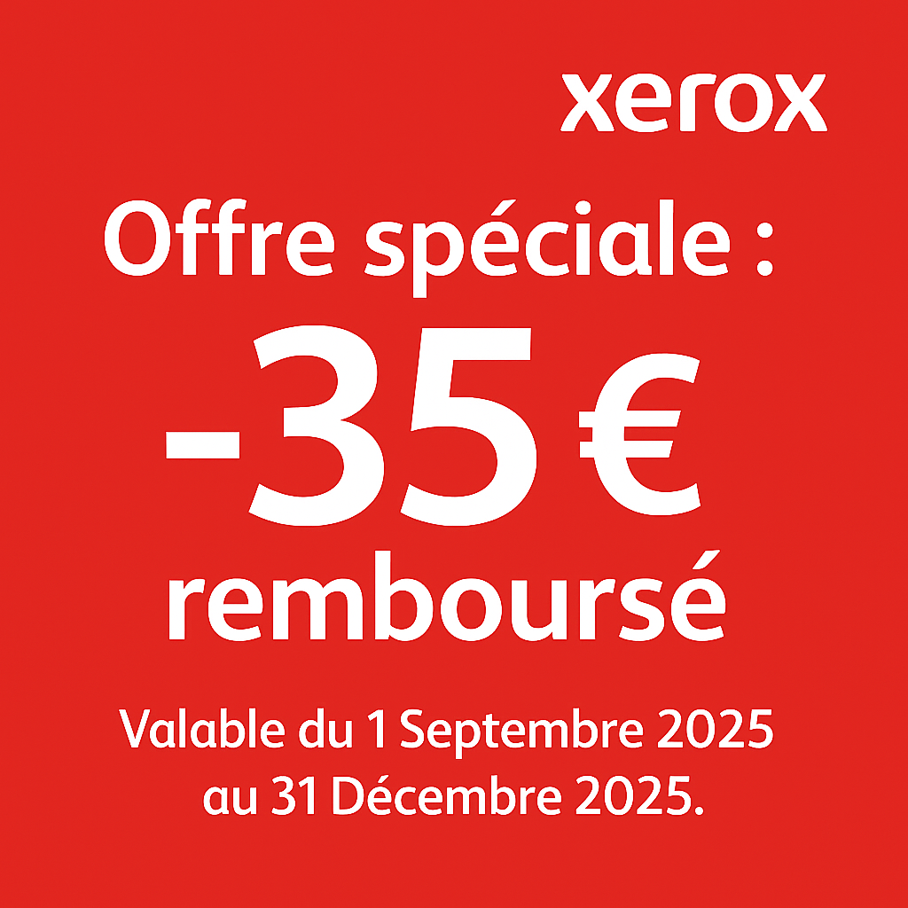 35 € remboursés sur la Xerox C325